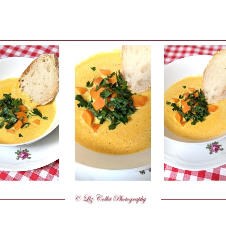 Ingwer-Karotten-Suppe © Liz Collet